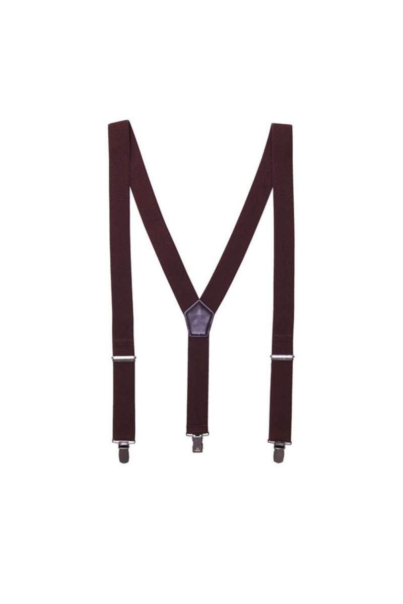 CLIP-ON TROUSER BRACES/SUSPENDERS