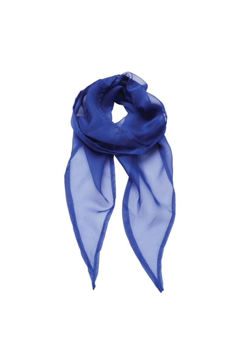 'COLOURS COLLECTION' PLAIN CHIFFON SCARF