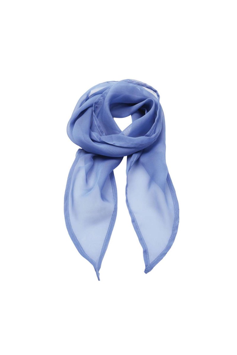 'COLOURS COLLECTION' PLAIN CHIFFON SCARF