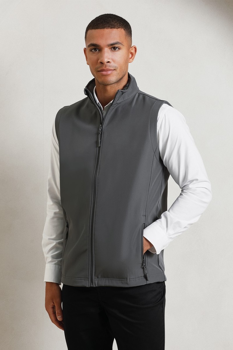 MEN’S WINDCHECKER® PRINTABLE & RECYCLED SOFTSHELL GILET