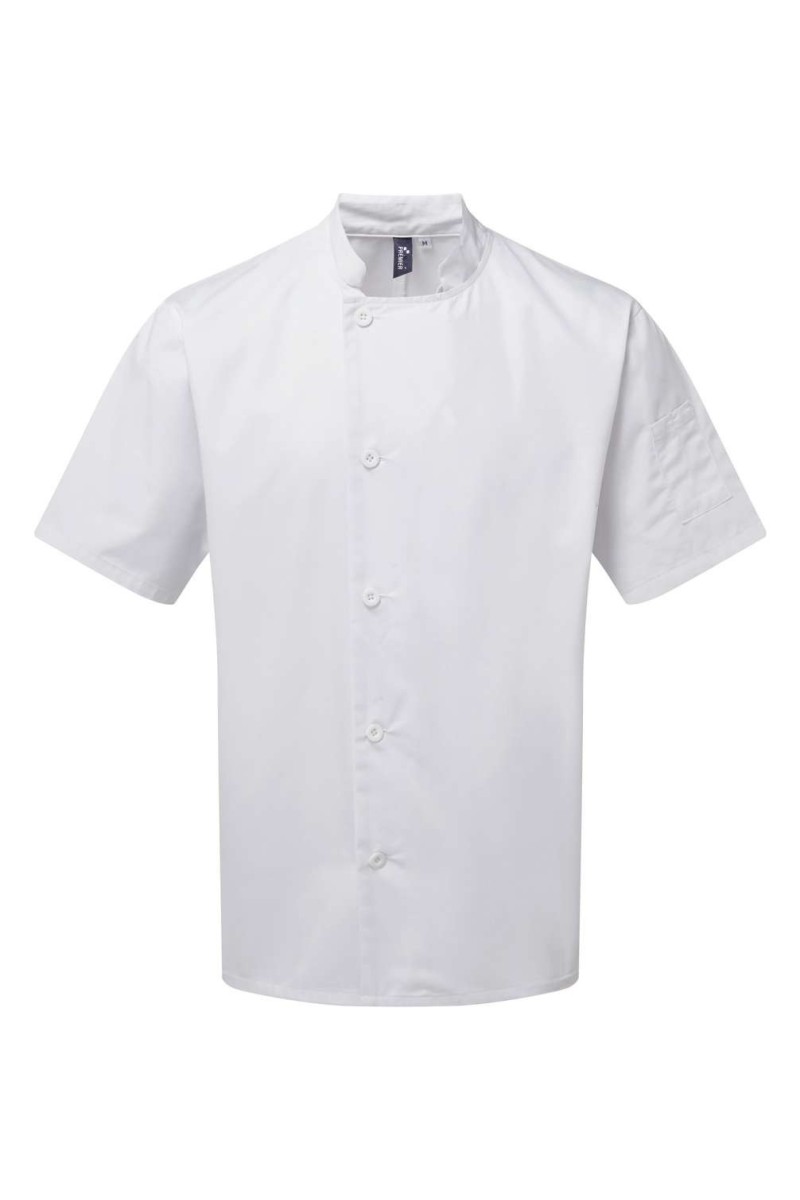 'ESSENTIAL' SHORT SLEEVE CHEF'S JACKET