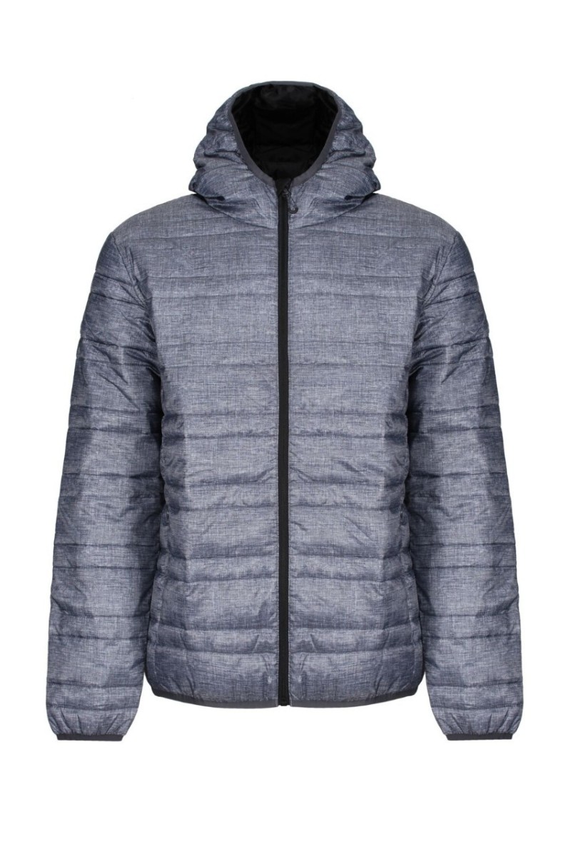 HOODED PACKAWAY FIREDOWN JACKET
