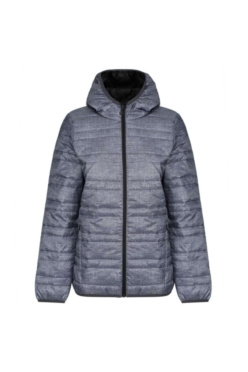 WOMENS HOODED PACKAWAY FIREDOWN JACKET