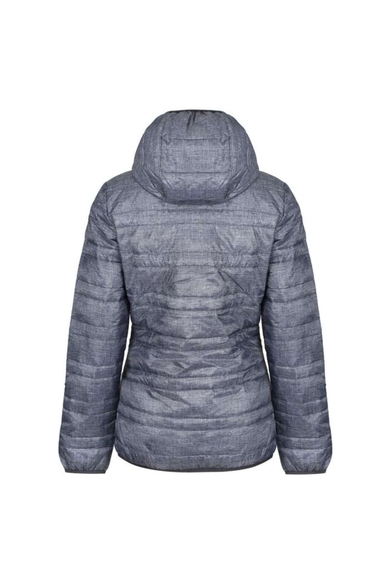 WOMENS HOODED PACKAWAY FIREDOWN JACKET
