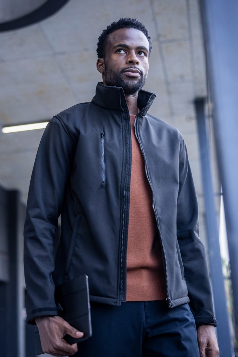 ABLAZE 3 LAYER PRINTABLE SOFTSHELL JACKET