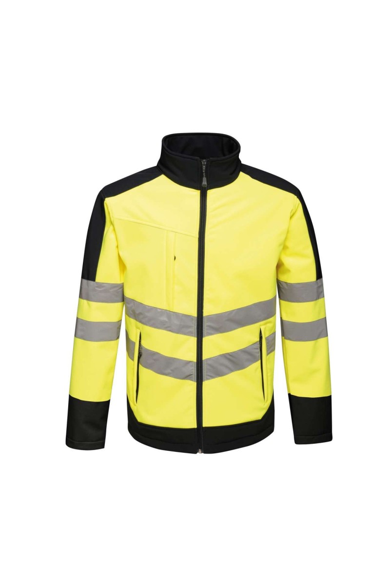 HI-VIS PRO 3 STRATURI SOFTSHELL