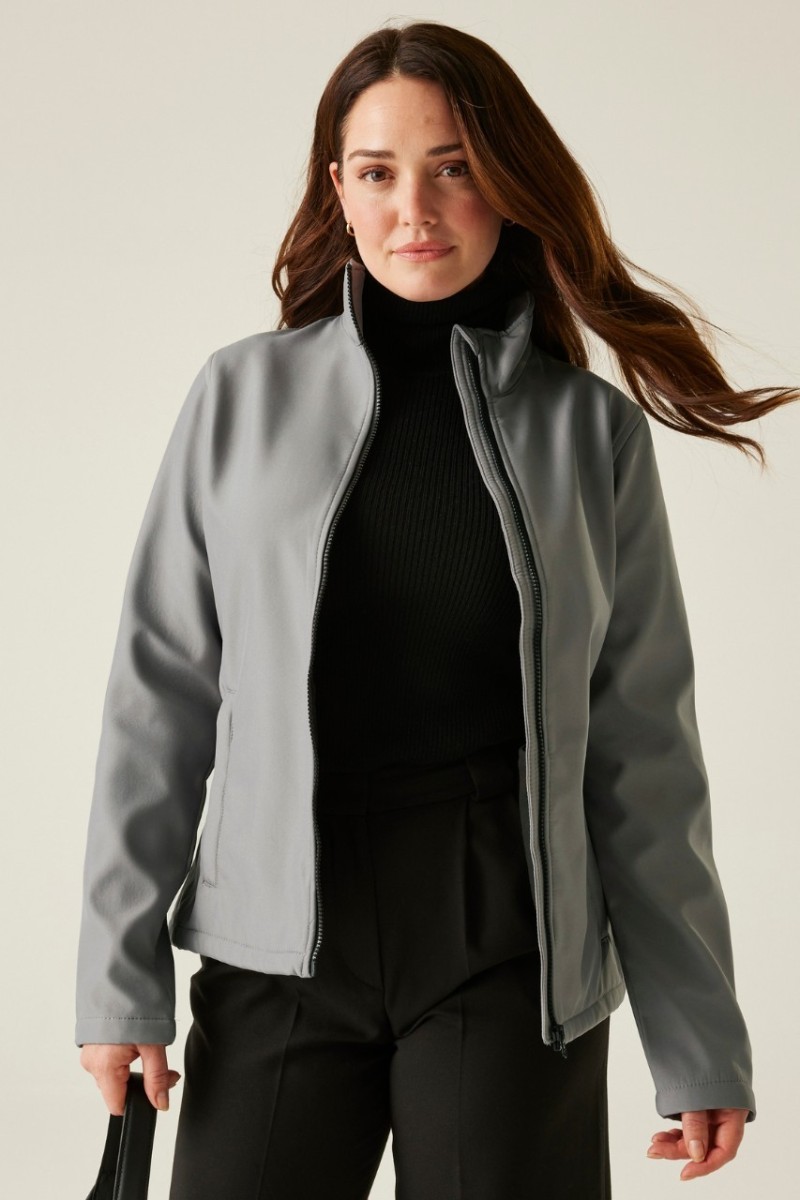 ABLAZE WOMEN'S PRINTABLE SOFTSHELL