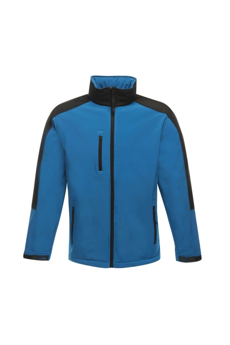 HIDROFORCE - SOFTSHELL CU GLUGĂ ȘI MEMBRANĂ ÎN 3 STRATURI