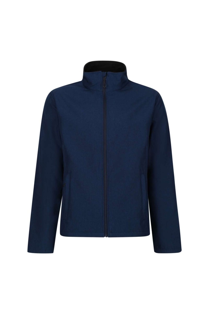 LIMESTONE MARL PRINTABLE SOFTSHELL JACKET