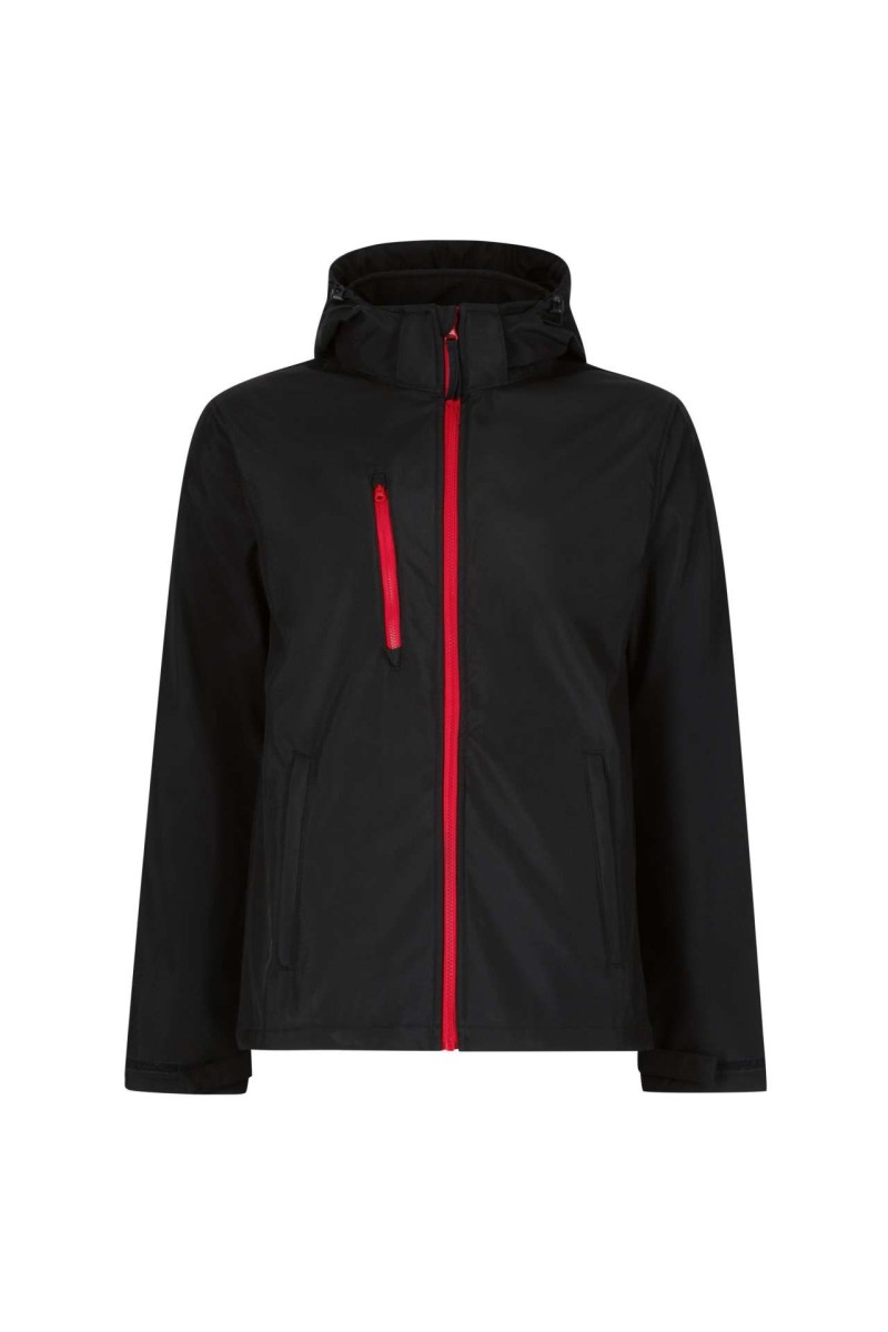 VENTURER 3 LAYER HOODED PRINTABLE SOFTSHELL JACKET