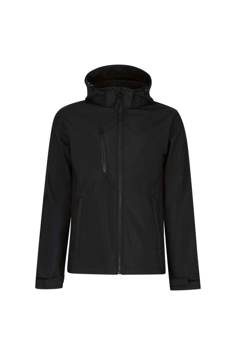 VENTURER 3 LAYER HOODED PRINTABLE SOFTSHELL JACKET
