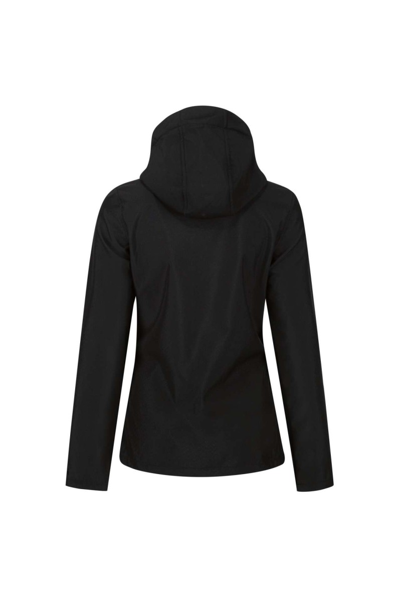 JACHETĂ SOFTSHELL CU GLUGĂ PENTRU FEMEI VENTURER 3 STRATURI