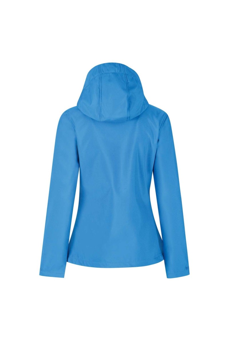 JACHETĂ SOFTSHELL CU GLUGĂ PENTRU FEMEI VENTURER 3 STRATURI
