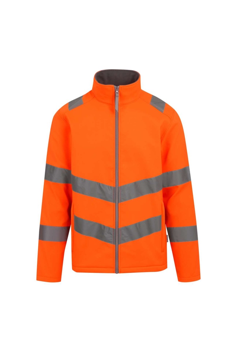 JACHETĂ SOFTSHELL HI-VIS PRO CONTRACT ABLAZE 2 STRATURI (CLASA 3)