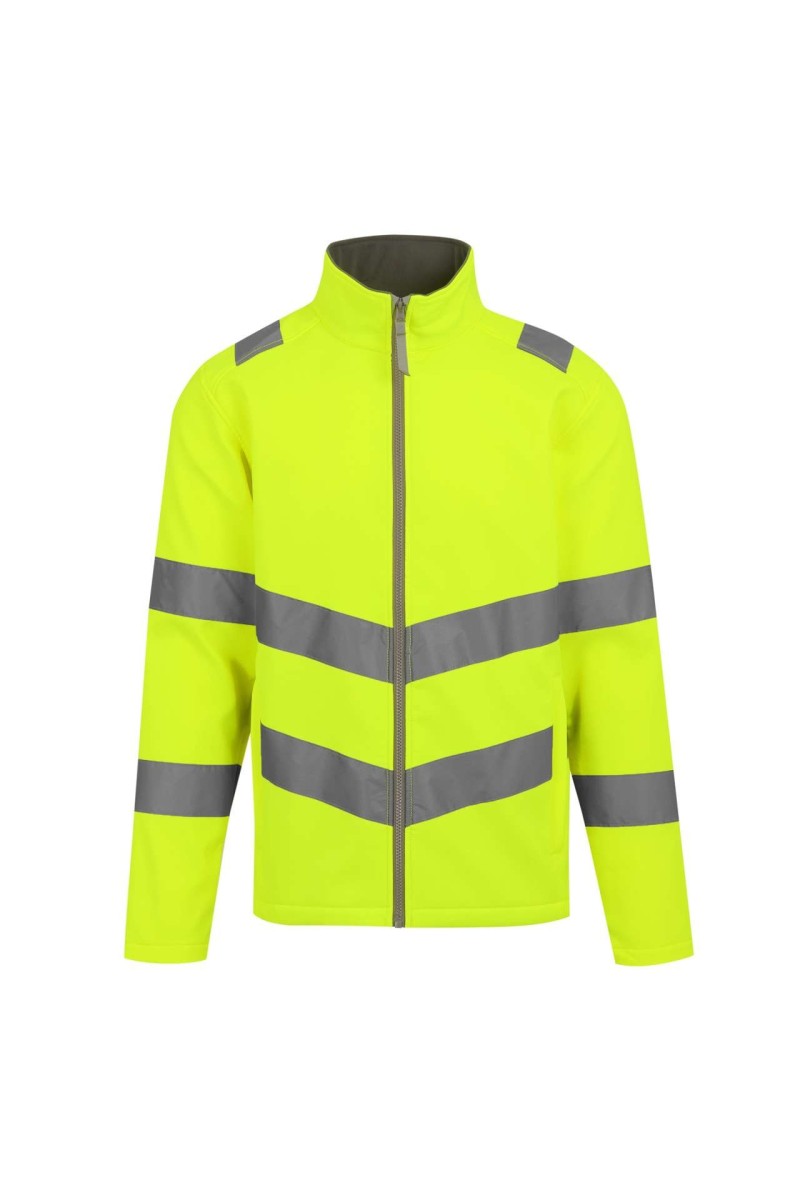 JACHETĂ SOFTSHELL HI-VIS PRO CONTRACT ABLAZE 2 STRATURI (CLASA 3)