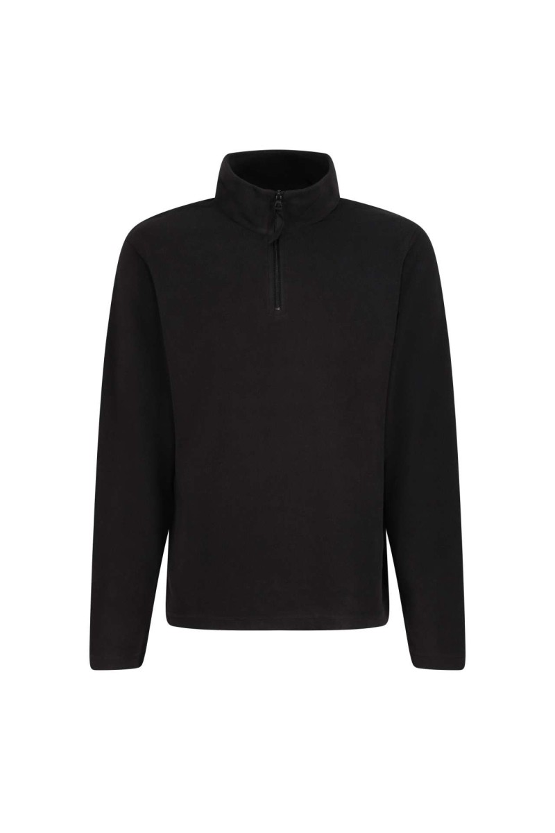 MICRO ZIP NECK FLEECE