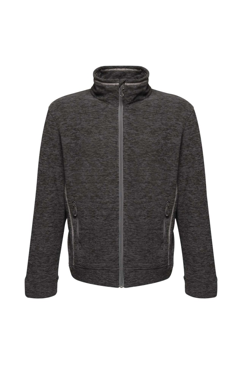 THORNLY MEN - FULL ZIP MARL FLEECE