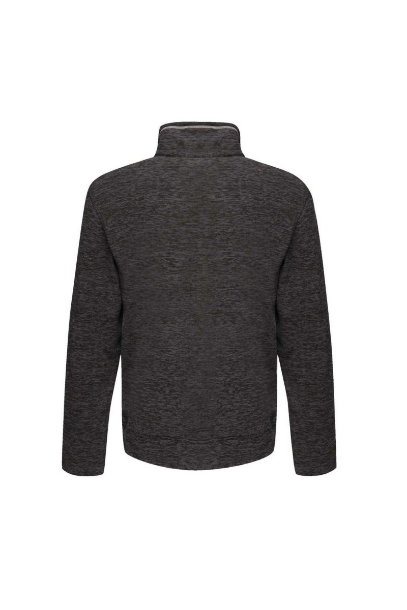 THORNLY MEN - FULL ZIP MARL FLEECE