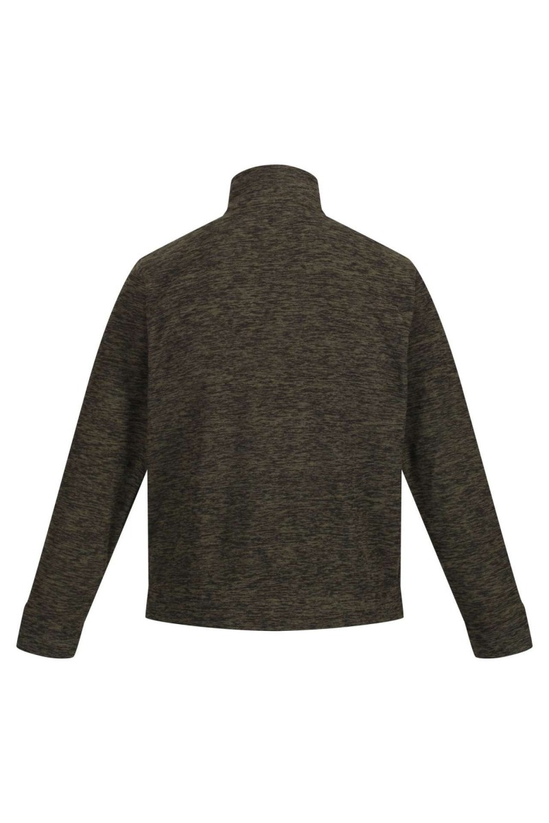 THORNLY MEN - FULL ZIP MARL FLEECE