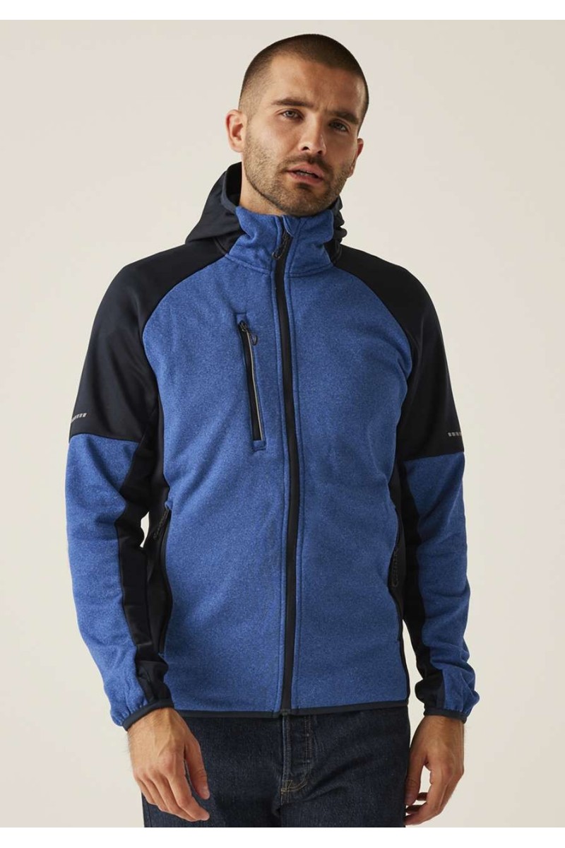 X-PRO COLDSPRING II HYBRID PERFORMANCE STRETCH HOODED FLEECE JACKET