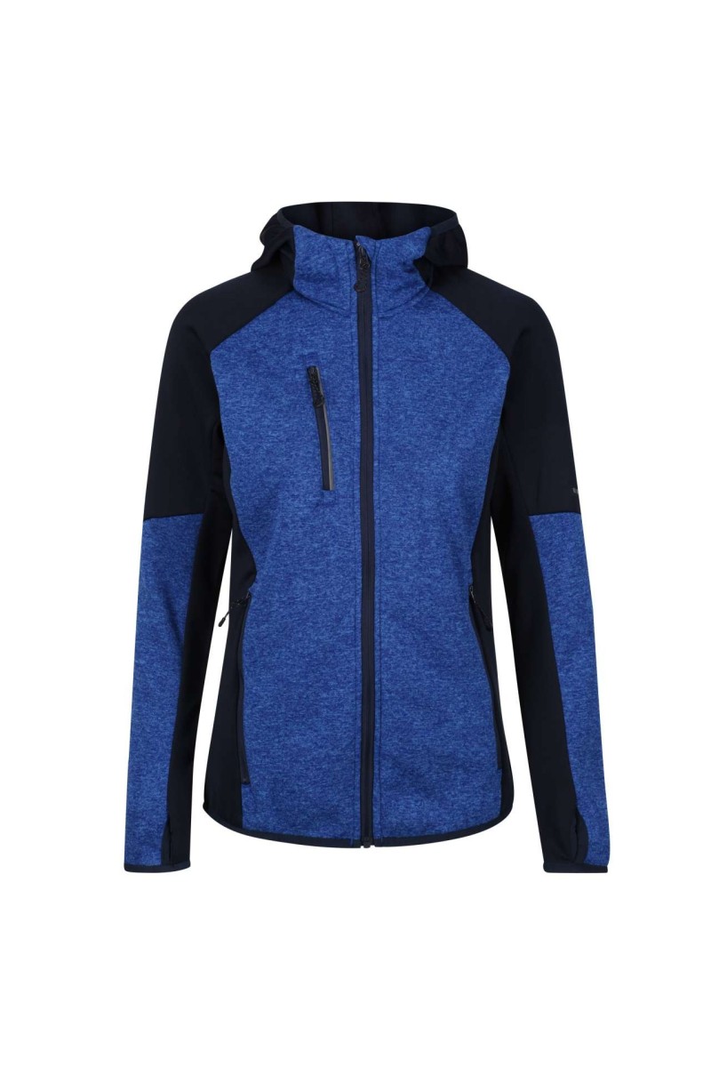 WOMEN'S X-PRO COLDSPRING II HYBRID PERFORMANCE STRETCH HOODED FLEECE JACKET
