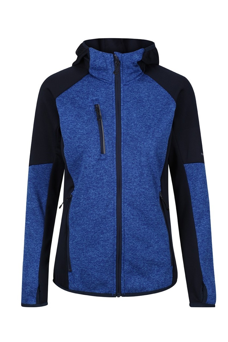 WOMEN'S X-PRO COLDSPRING II HYBRID PERFORMANCE STRETCH HOODED FLEECE JACKET