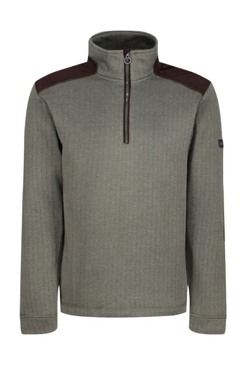 HOLBECK HALF ZIP FLEECE