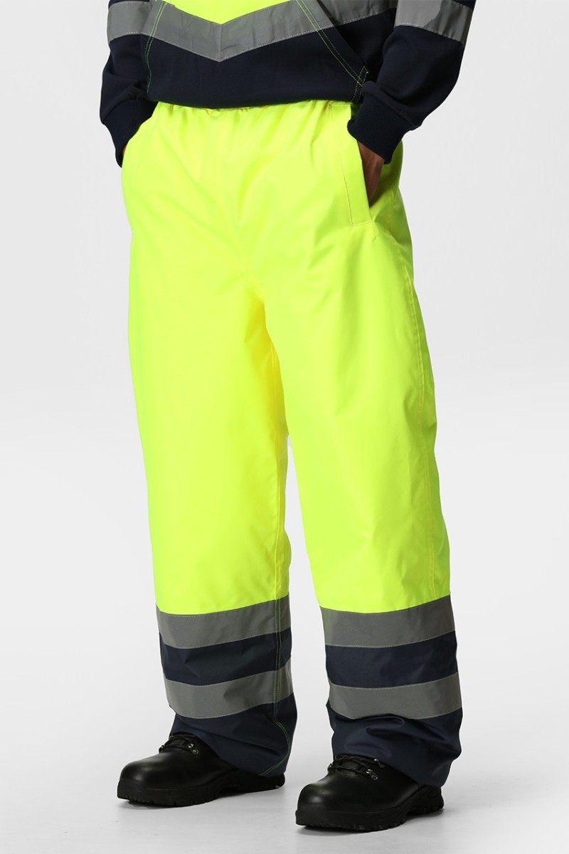 HI VIS INSULATED OVERTROUSER