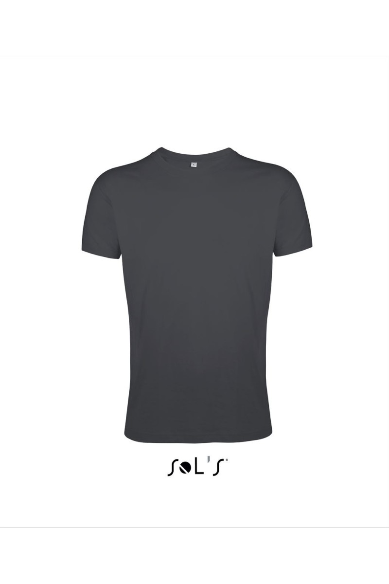 SOL'S REGENT FIT - TRICOU BĂRBĂTESC CU GÂT ROTUND ȘI CROIALĂ STRÂNSĂ