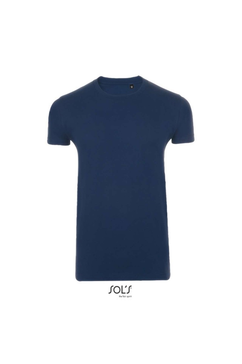 SOL'S IMPERIAL FIT - TRICOU BĂRBĂTESC CU GÂT ROTUND ȘI CROIALĂ STRÂNSĂ