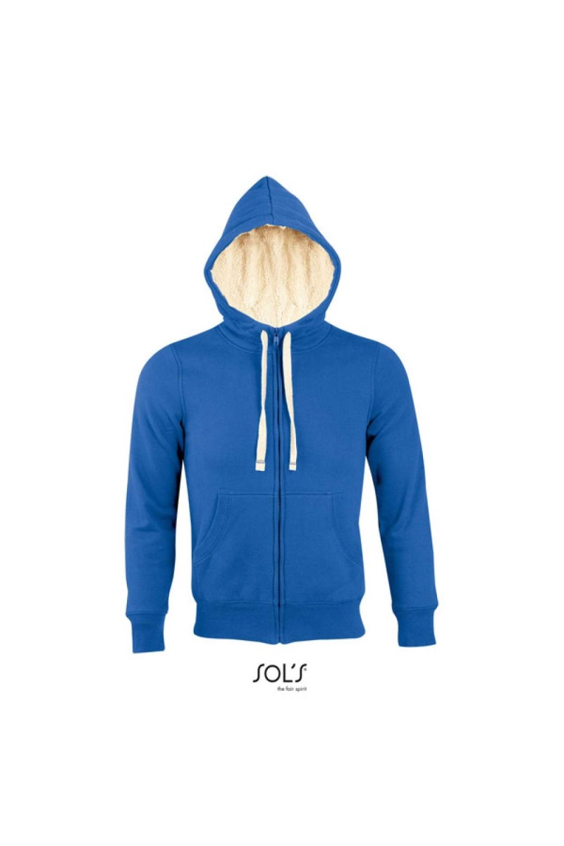 SOL'S SHERPA - UNISEX ZIPPED JACKET WITH "SHERPA" LINING