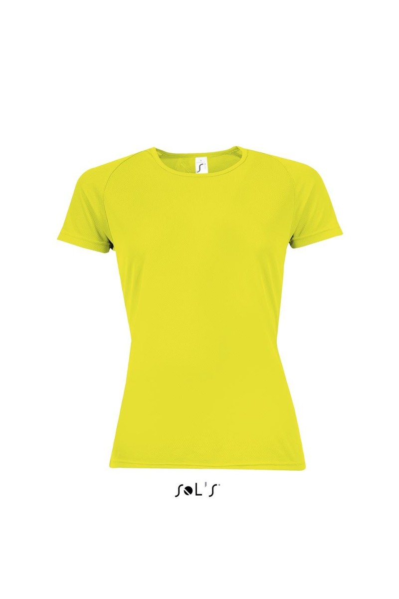 SOL'S SPORTY WOMEN - RAGLAN SLEEVED T-SHIRT