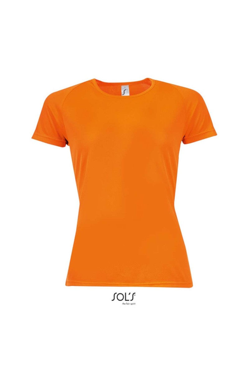 SOL'S SPORTY WOMEN - RAGLAN SLEEVED T-SHIRT