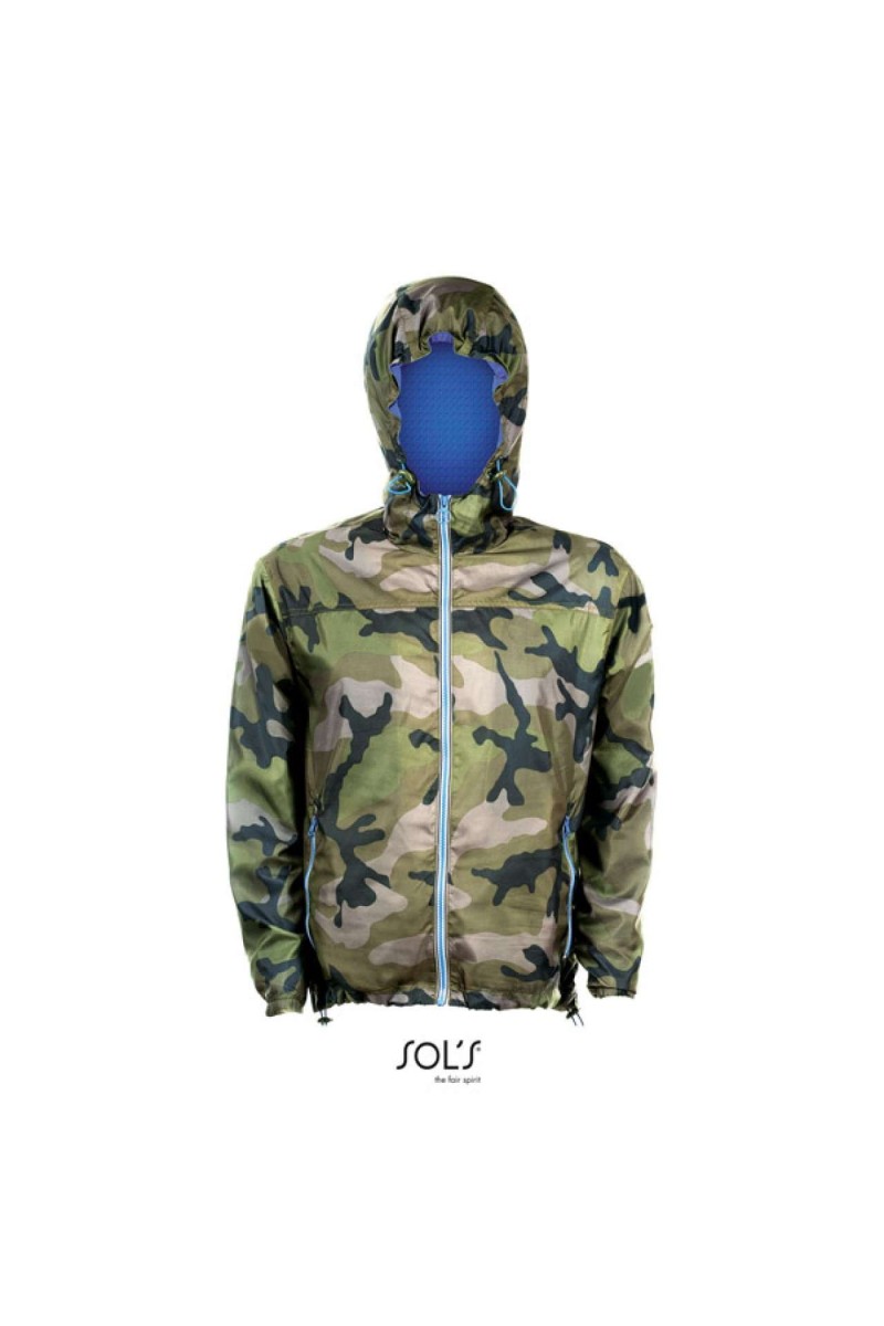 SOL'S SKATE - UNISEX LINED WINDBREAKER