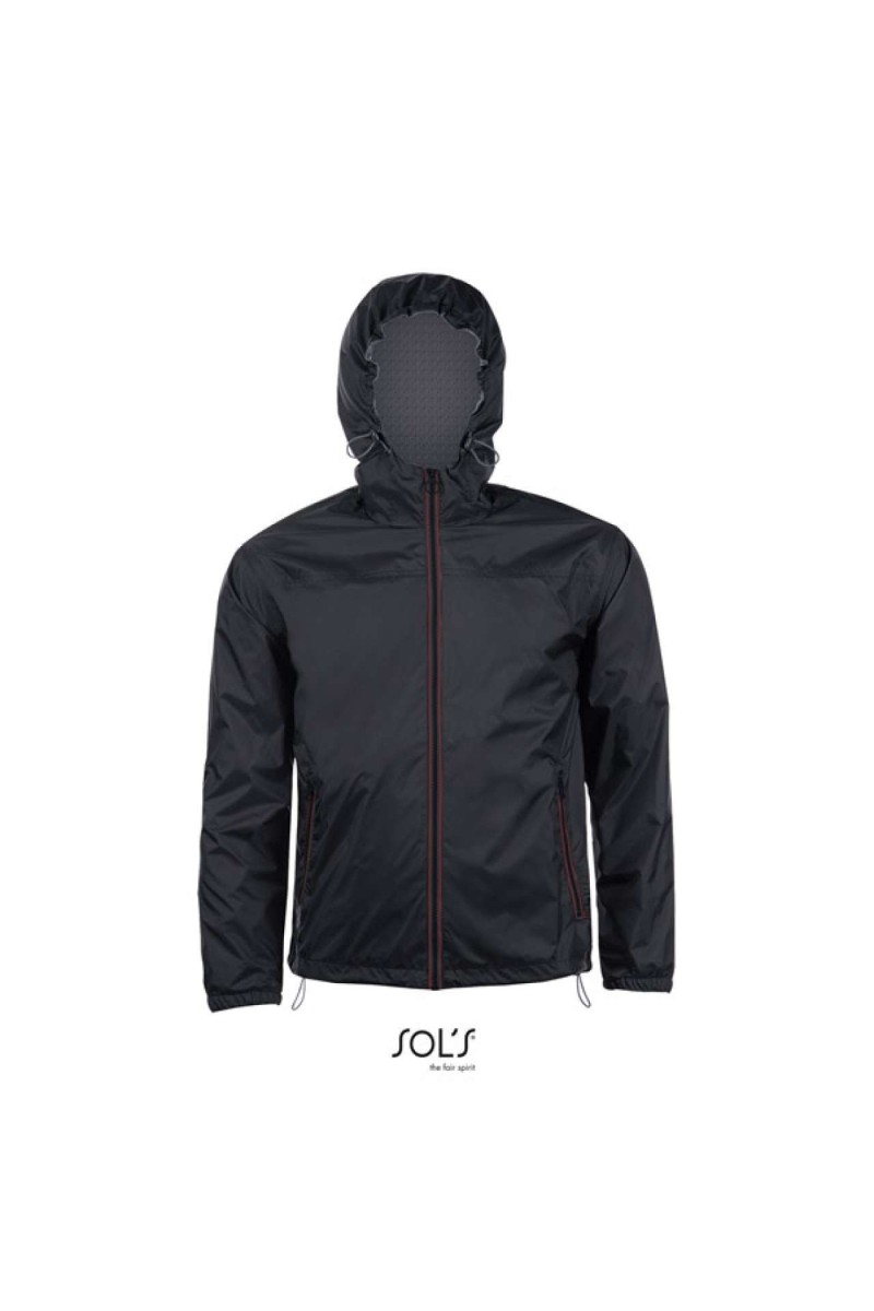 SOL'S SKATE - UNISEX LINED WINDBREAKER