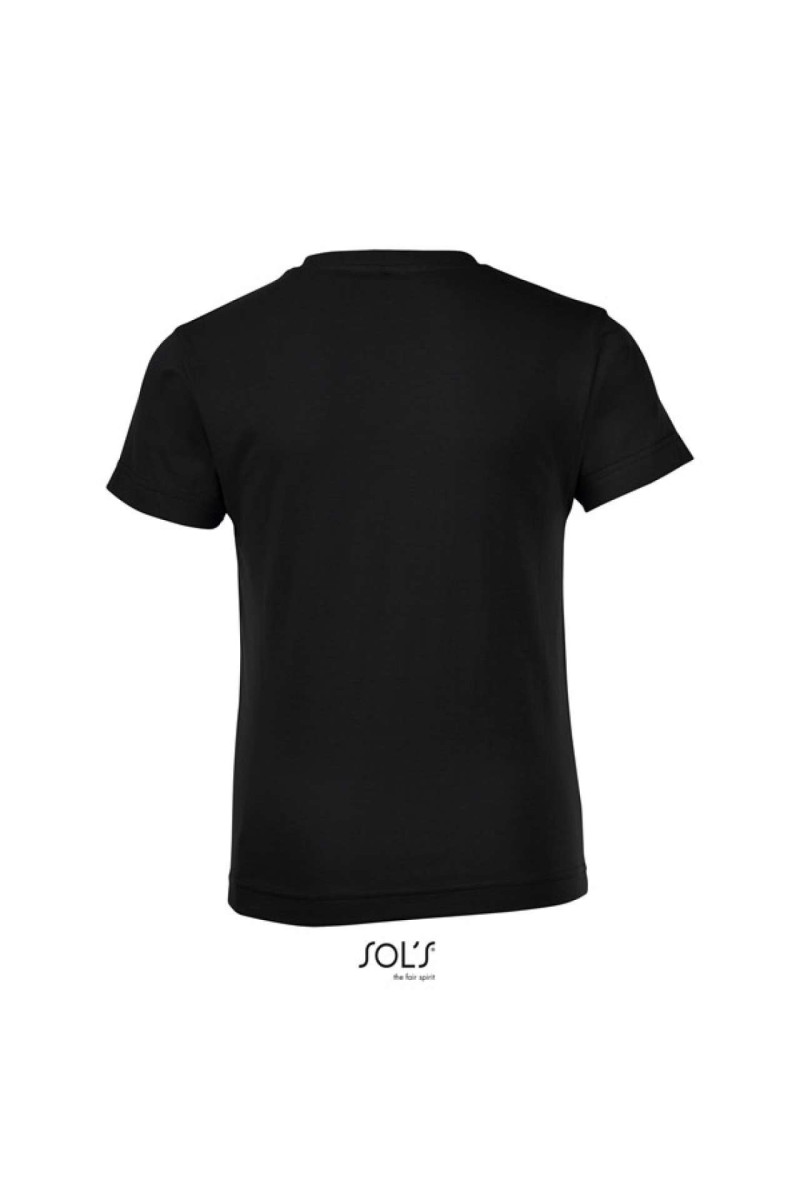 SOL'S REGENT FIT KIDS' - TRICOU CU GÂT ROTUND