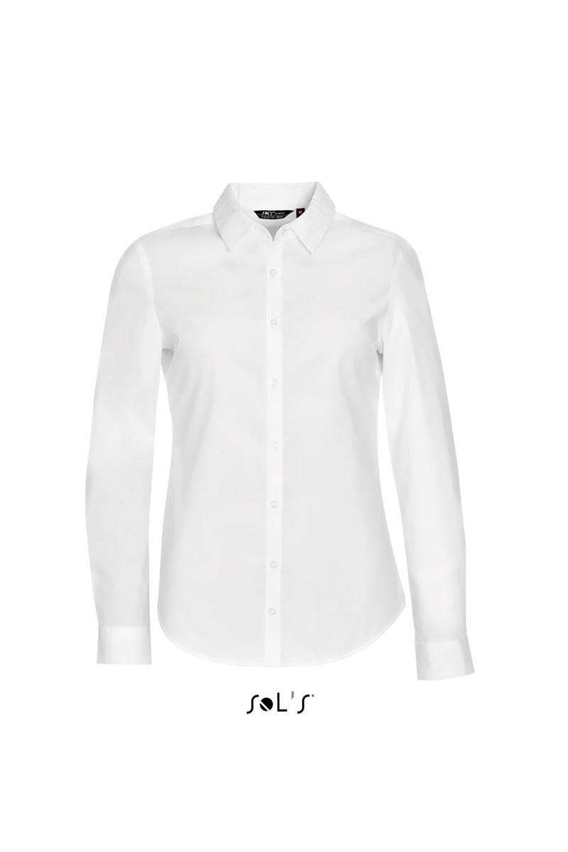 SOL'S BLAKE WOMEN - LONG SLEEVE STRETCH SHIRT