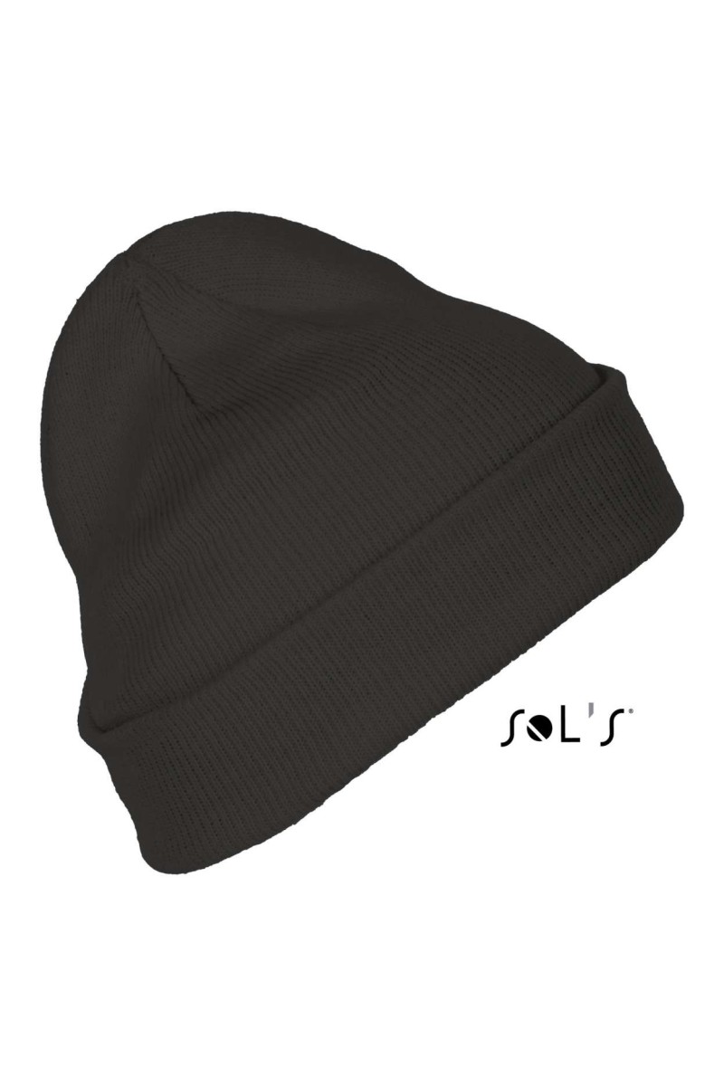 SOL'S PITTSBURGH - SOLID-COLOUR BEANIE WITH CUFFED DESIGN
