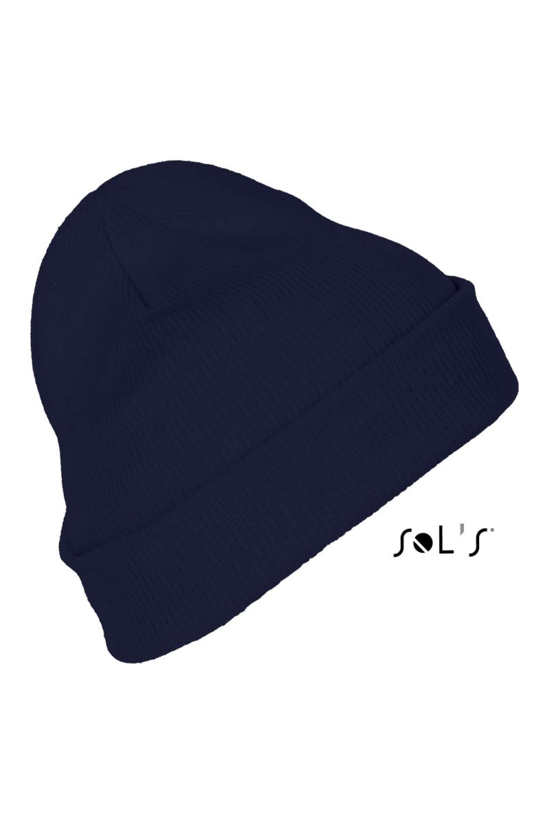SOL'S PITTSBURGH - SOLID-COLOUR BEANIE WITH CUFFED DESIGN