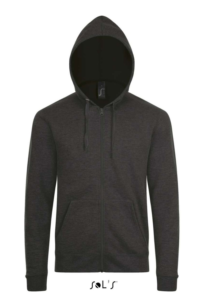 SOL'S STONE - UNISEX ZIP HOODIE
