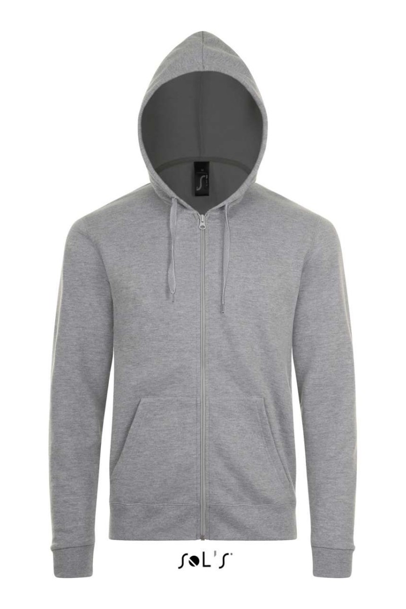 SOL'S STONE - UNISEX ZIP HOODIE