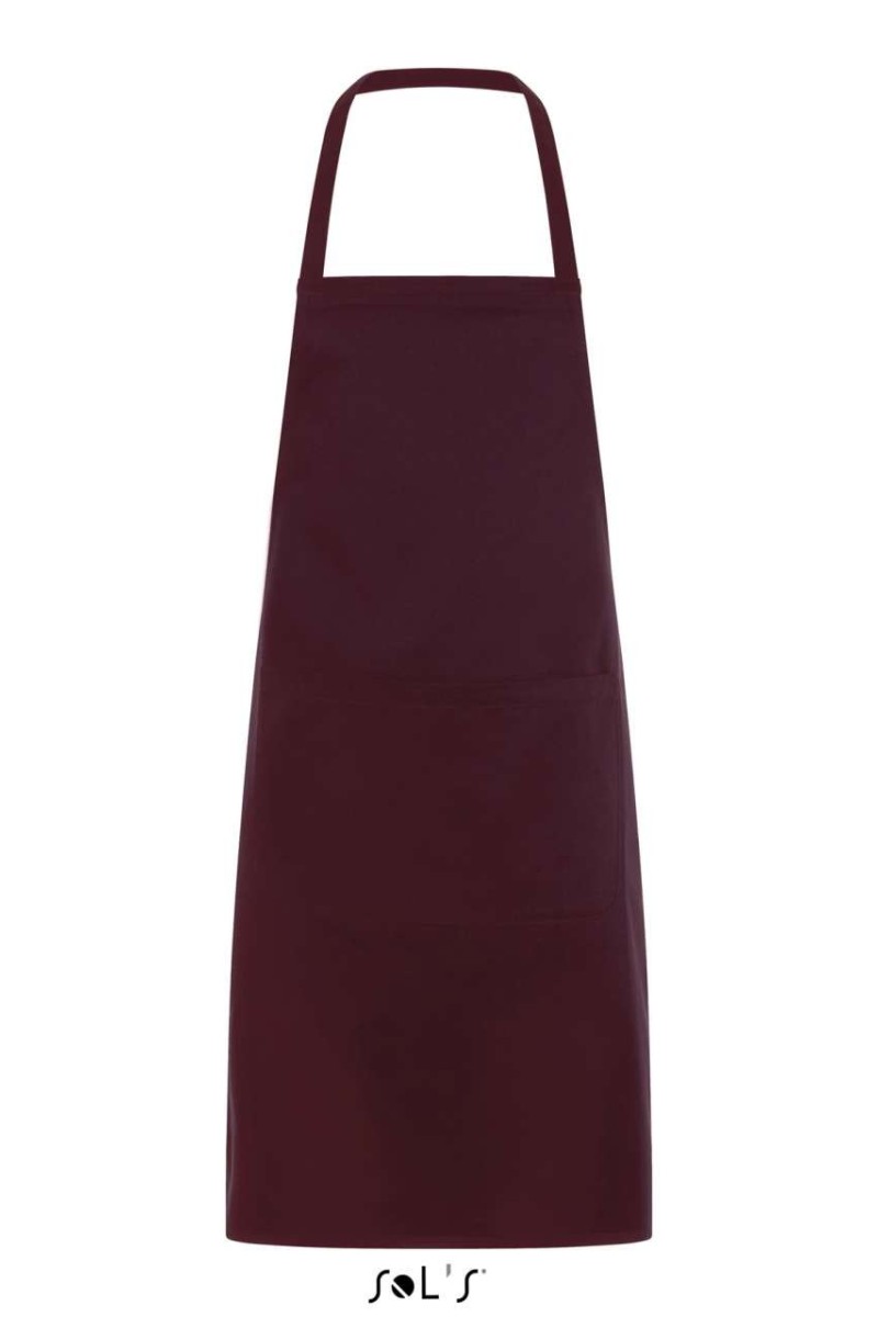 SOL'S GRAMERCY - LONG APRON WITH POCKET