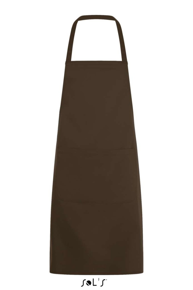 SOL'S GRAMERCY - LONG APRON WITH POCKET