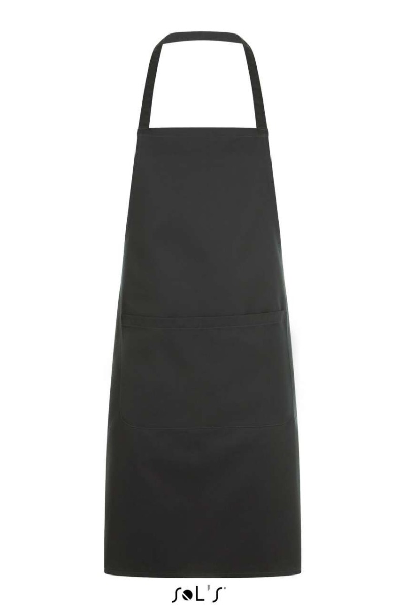 SOL'S GRAMERCY - LONG APRON WITH POCKET