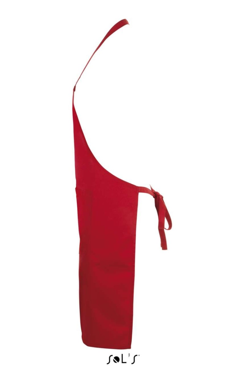 SOL'S GRAMERCY - LONG APRON WITH POCKET
