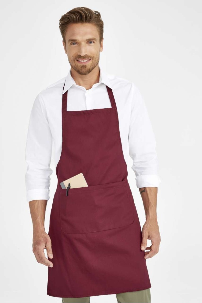 SOL'S GRAMERCY - LONG APRON WITH POCKET