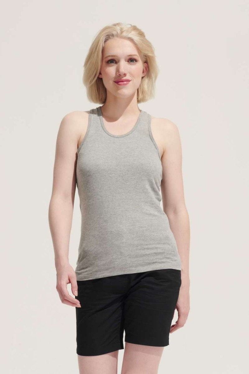 SOL'S JUSTIN FEMEI - RACERBACK TANK TOP