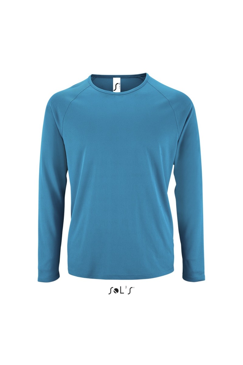 SOL'S SPORTY LSL MEN - LONG SLEEVE SPORTS T-SHIRT