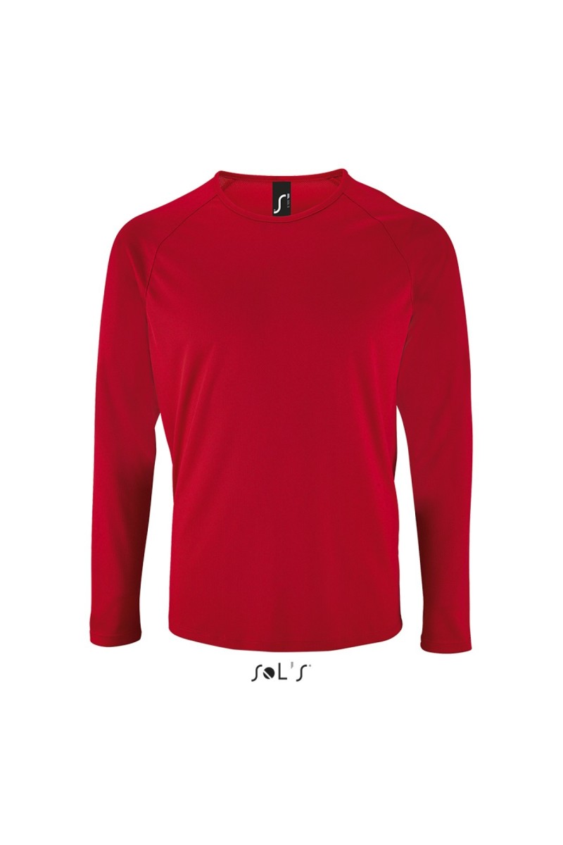 SOL'S SPORTY LSL MEN - LONG SLEEVE SPORTS T-SHIRT