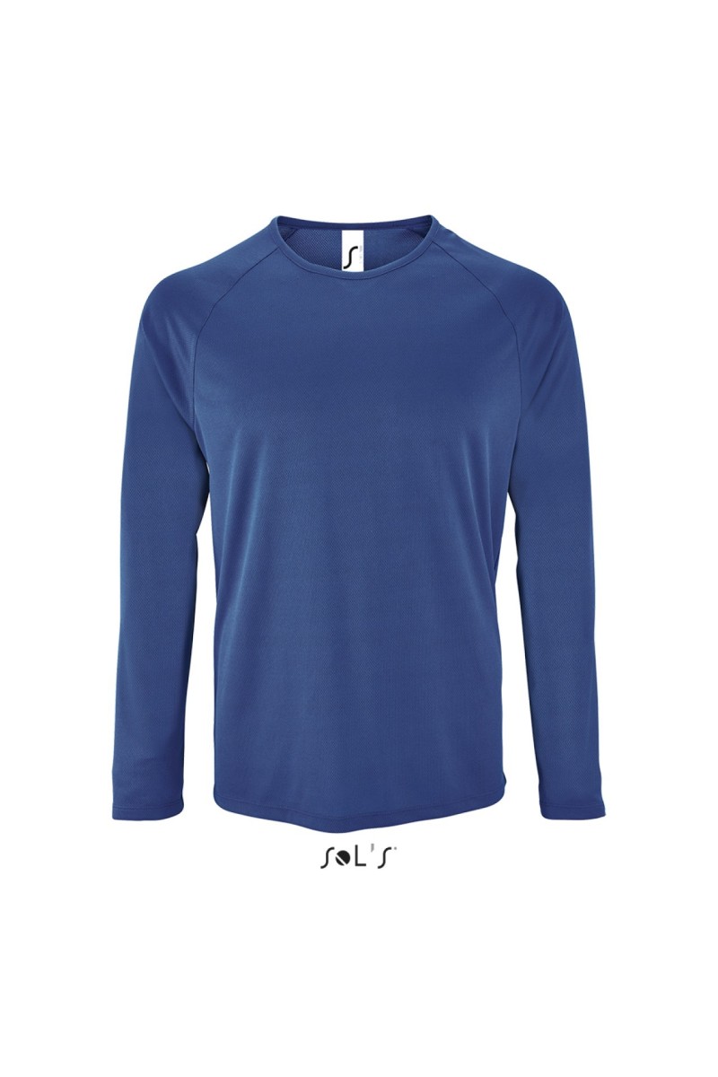 SOL'S SPORTY LSL MEN - LONG SLEEVE SPORTS T-SHIRT